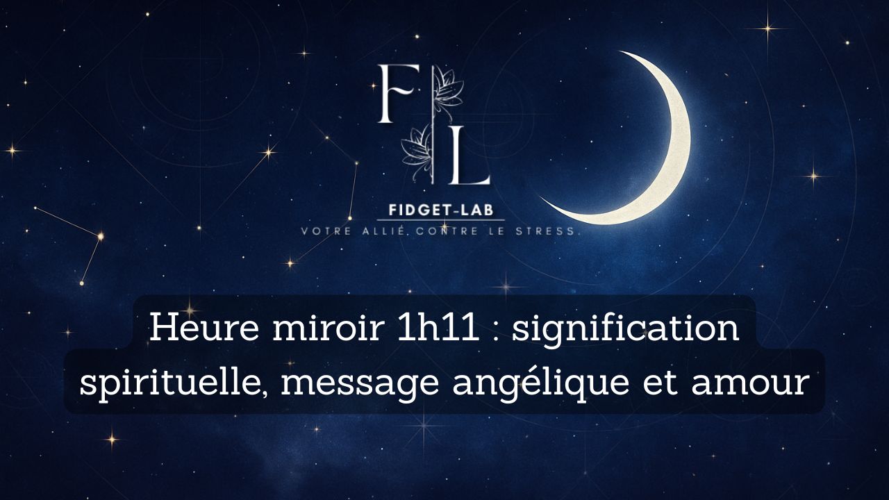 Heure miroir 1h11 : signification spirituelle, message angélique et amour