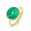 Bague Malachite