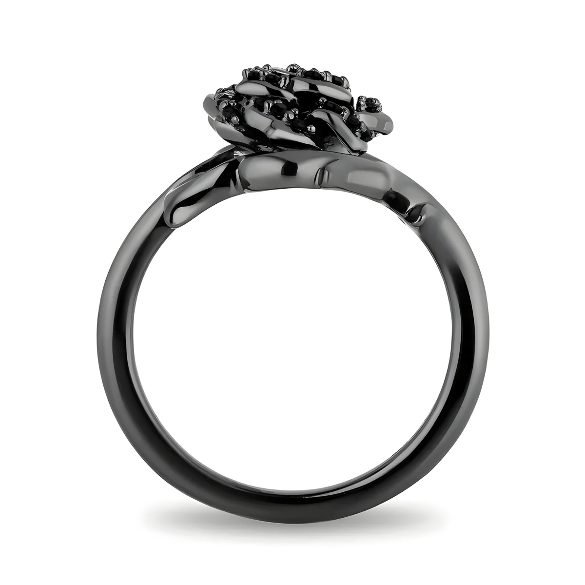 Bague Onyx Noire - Sérénité Sombre