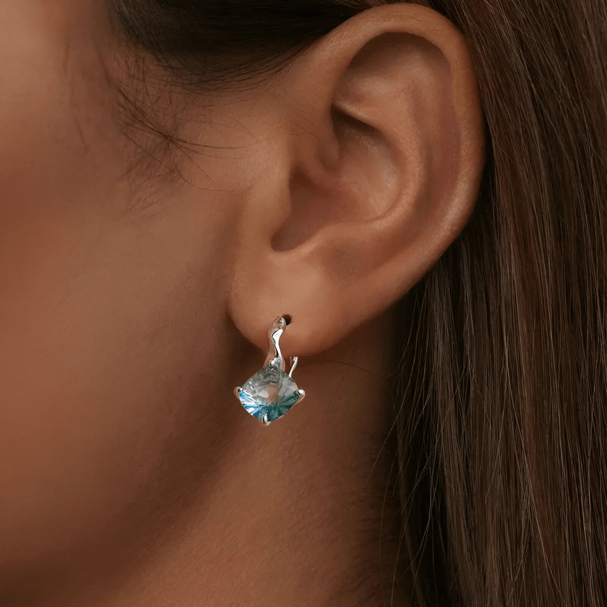 Boucles d'oreilles Tourmaline - Reflets Précieux