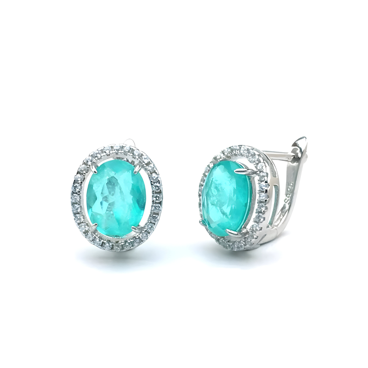 Boucles d'oreilles Tourmaline - Prisme Éblouissant