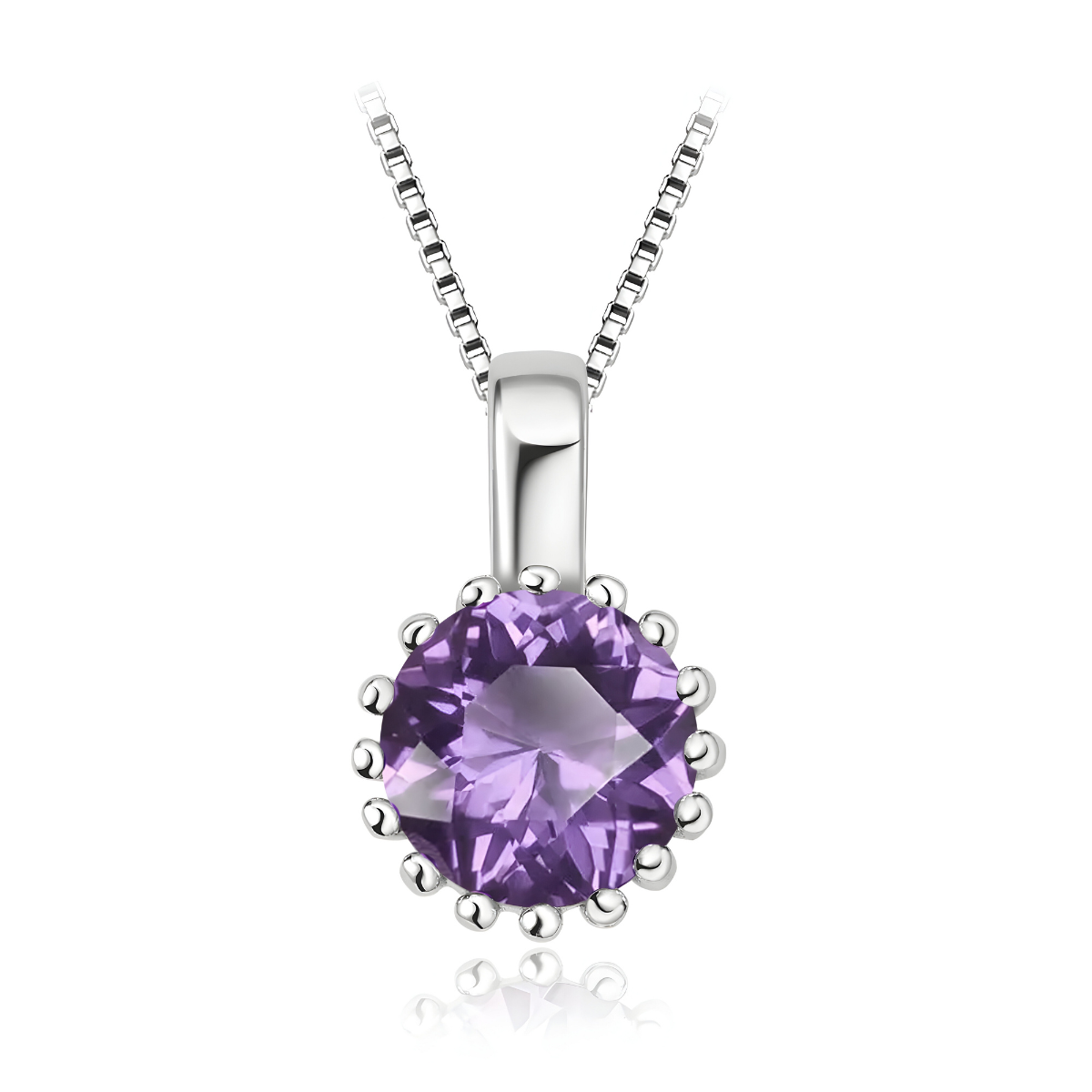 Collier Améthyste Véritable