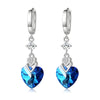 Boucles d'oreilles Aigue-Marine