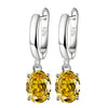 Boucles d'oreilles Citrine