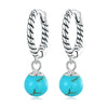 Boucles d'oreilles Turquoise