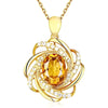 Collier Citrine