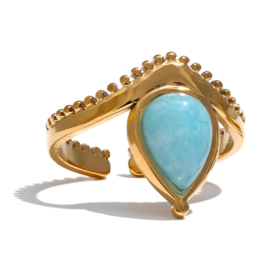 Bague Amazonite - Rêve Sauvage