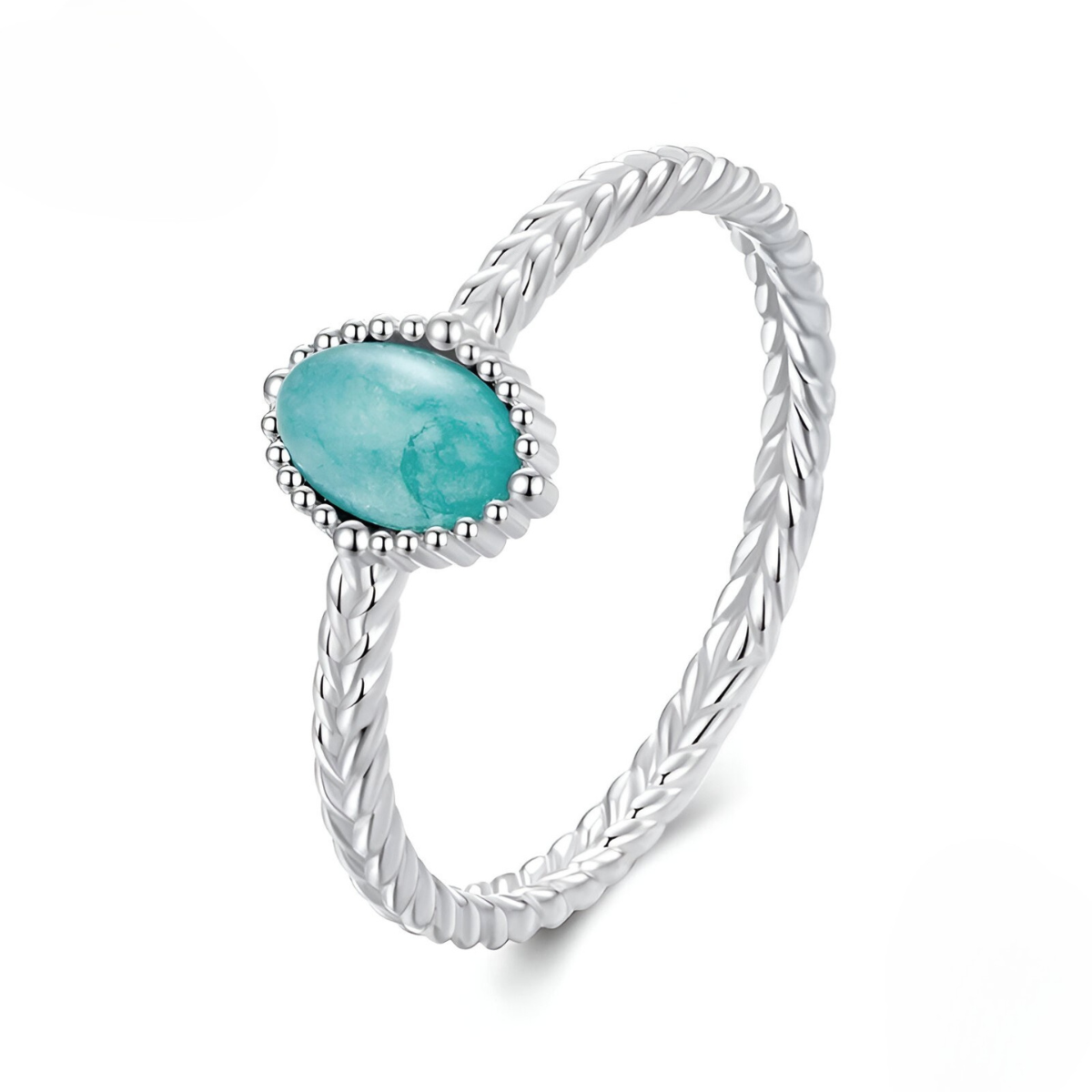 Bague Amazonite - Sérénité Boréale