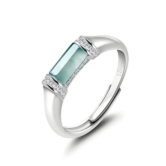 Bague Amazonite - Vert Harmonie