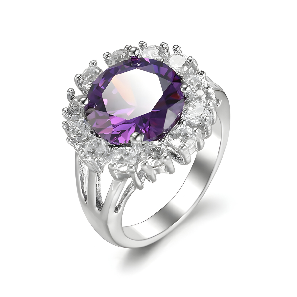 Bague Améthyste - Prisme Violet