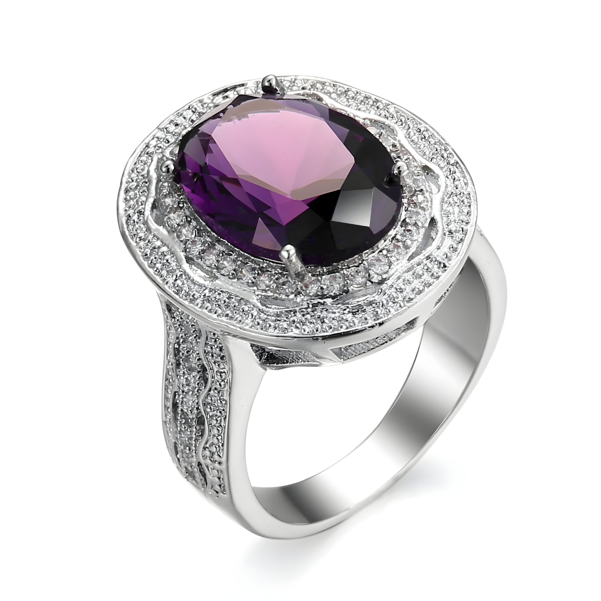 Bague Améthyste - Rêve Violet