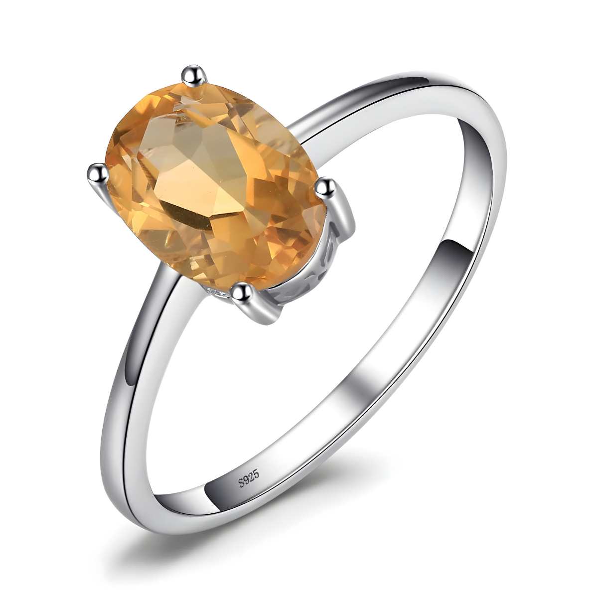 Bague Citrine - Aube Dorée