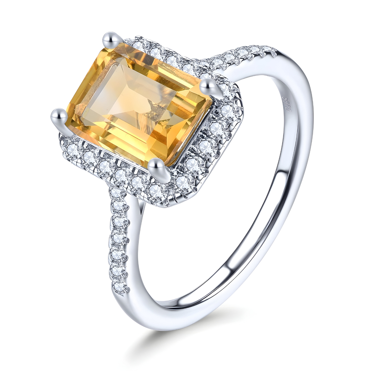 Bague Citrine - Douceur Dorée