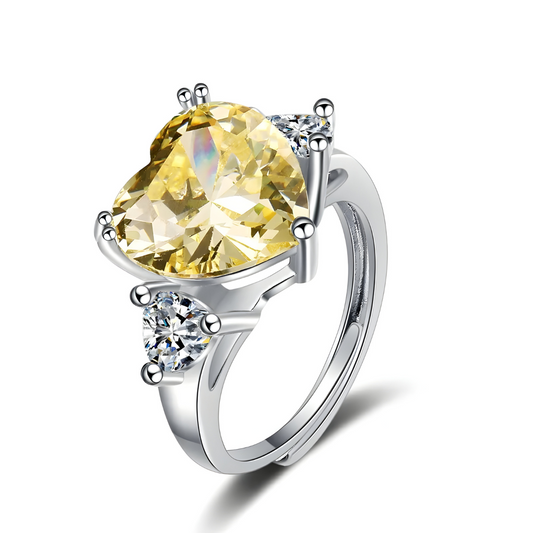 Bague Citrine - Gemme de Soleil