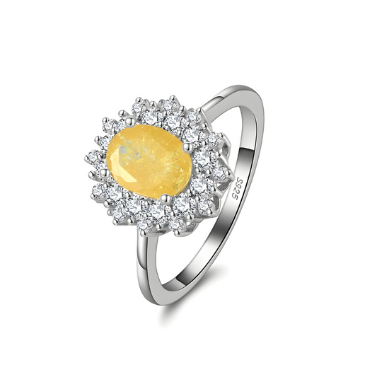 Bague Citrine - Lumière de Vie