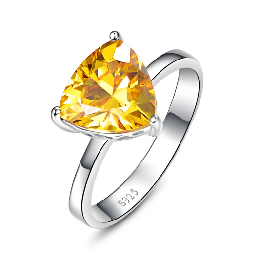 Bague Citrine - Or Radieux