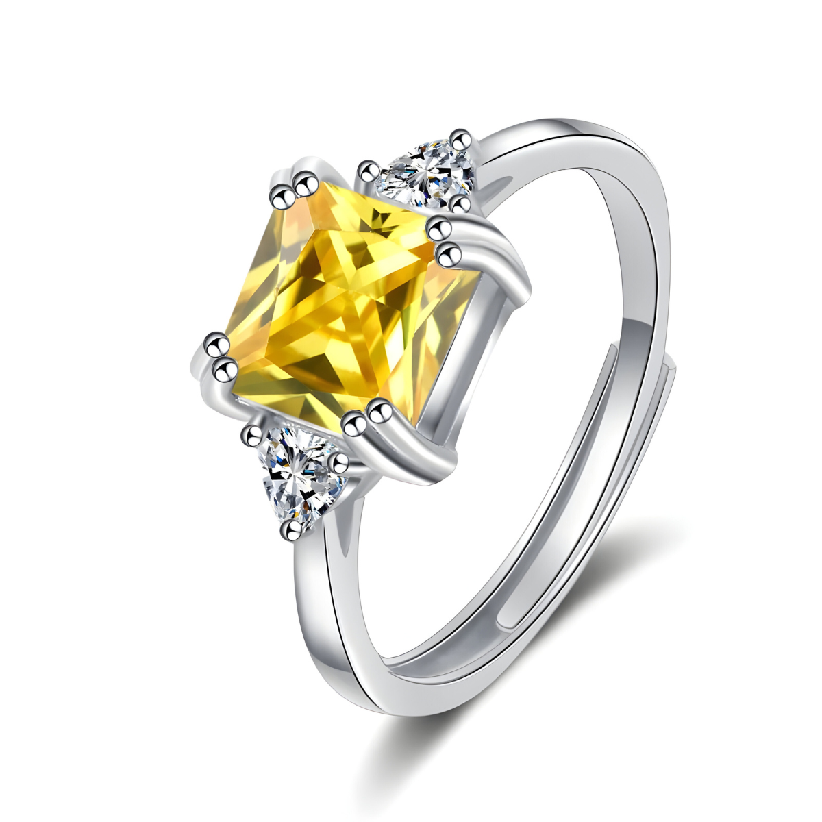 Bague Citrine - Plume d'Or