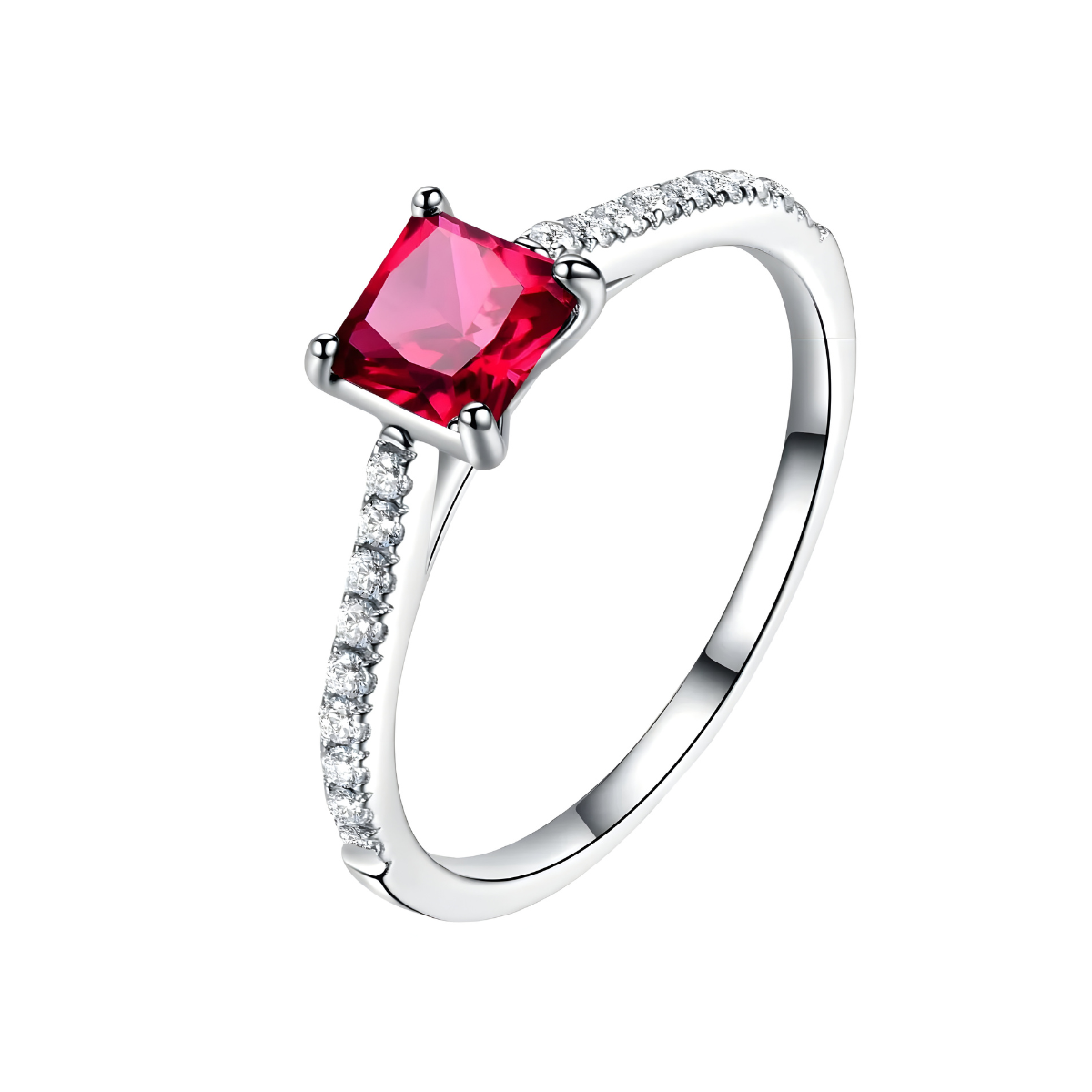 Bague Grenat - Pierre Rouge