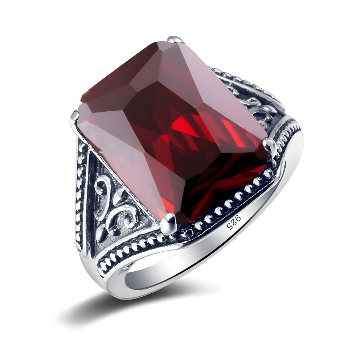 Bague Grenat - Rayon de Rubis