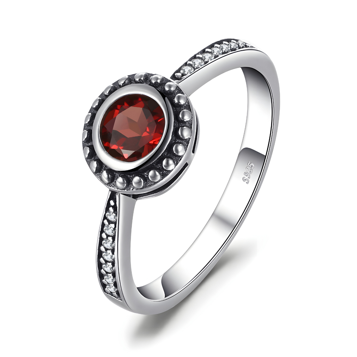 Bague Grenat - Reflet Rubis