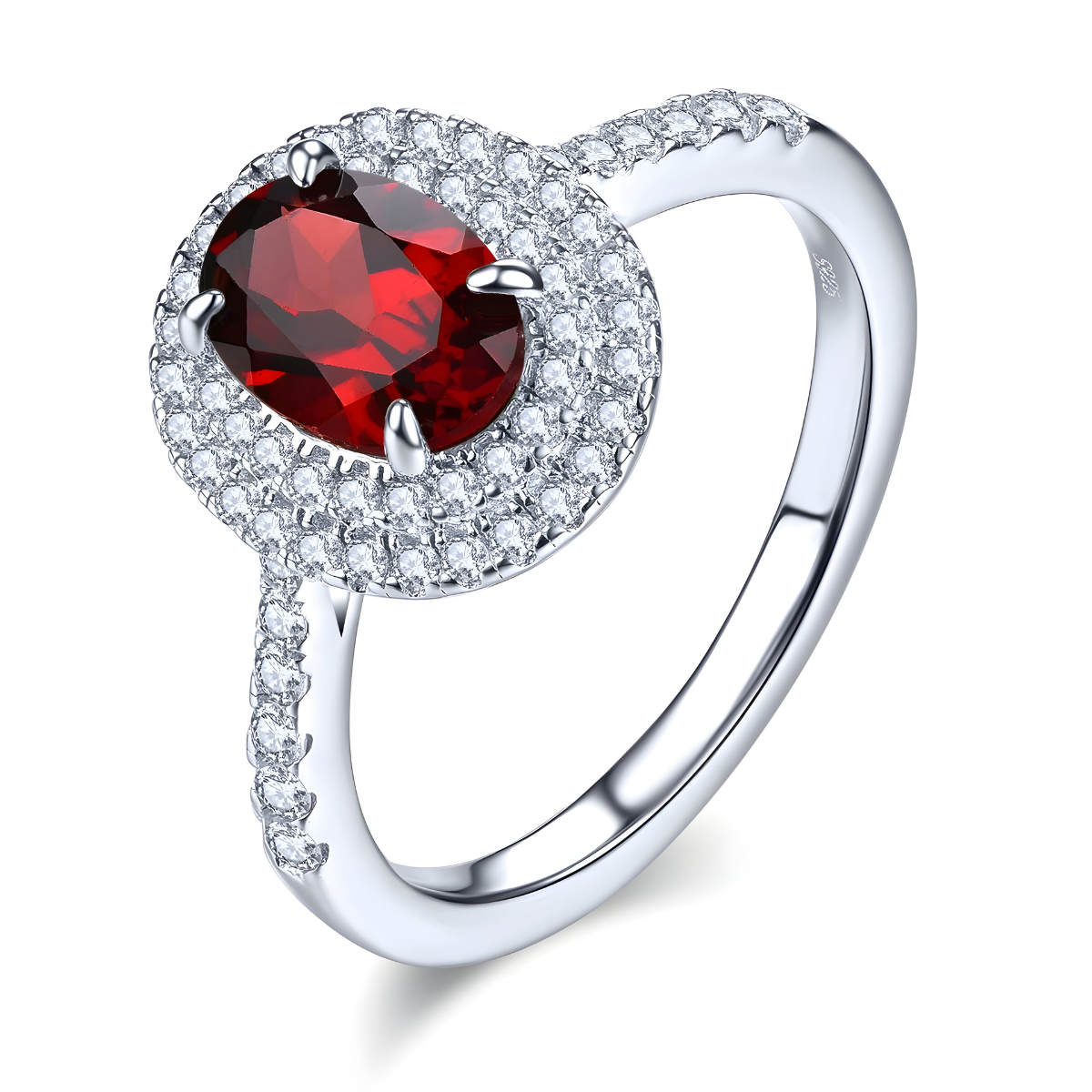 Bague Grenat - Rubis Intemporel