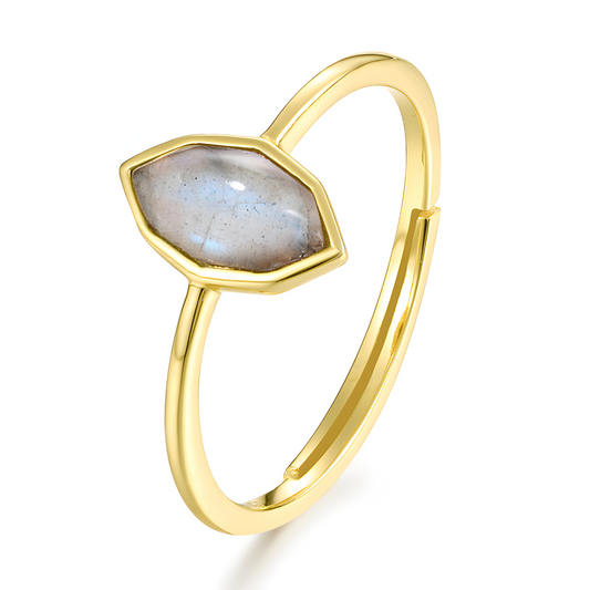 Bague Labradorite - Gemme Boréale