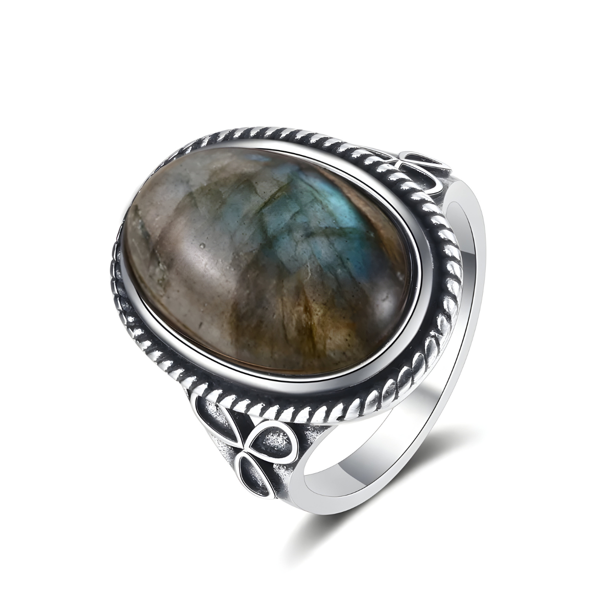 Bague Labradorite - Rayon d’Orage