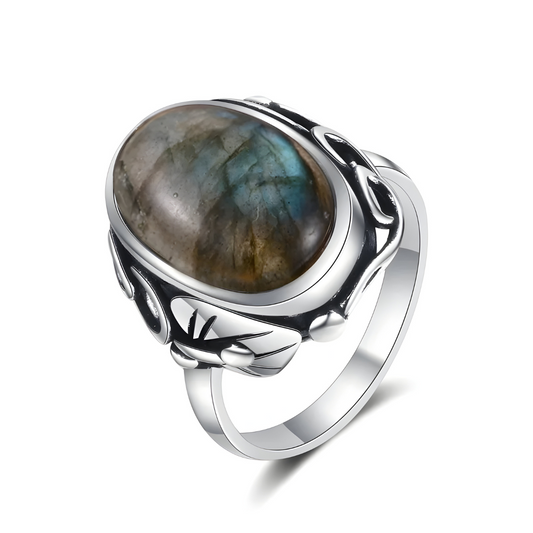 Bague Labradorite - Reflet d’Aurore