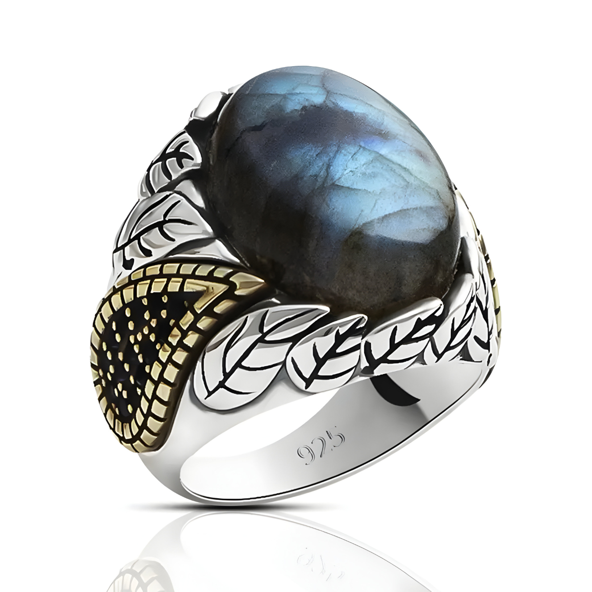 Bague Labradorite - Voile d’Aurore