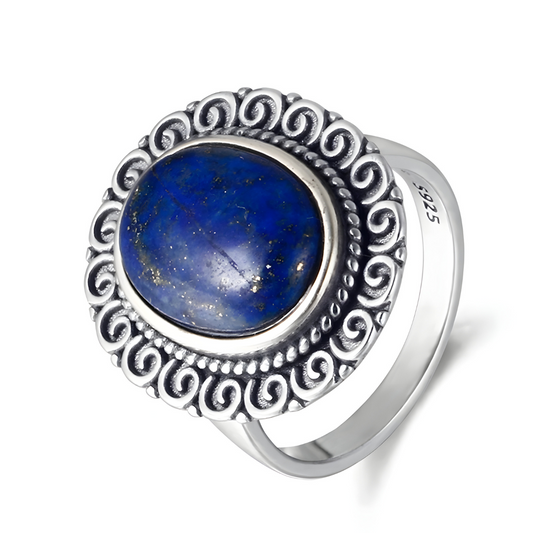 Bague Lapis - Bleu Infini