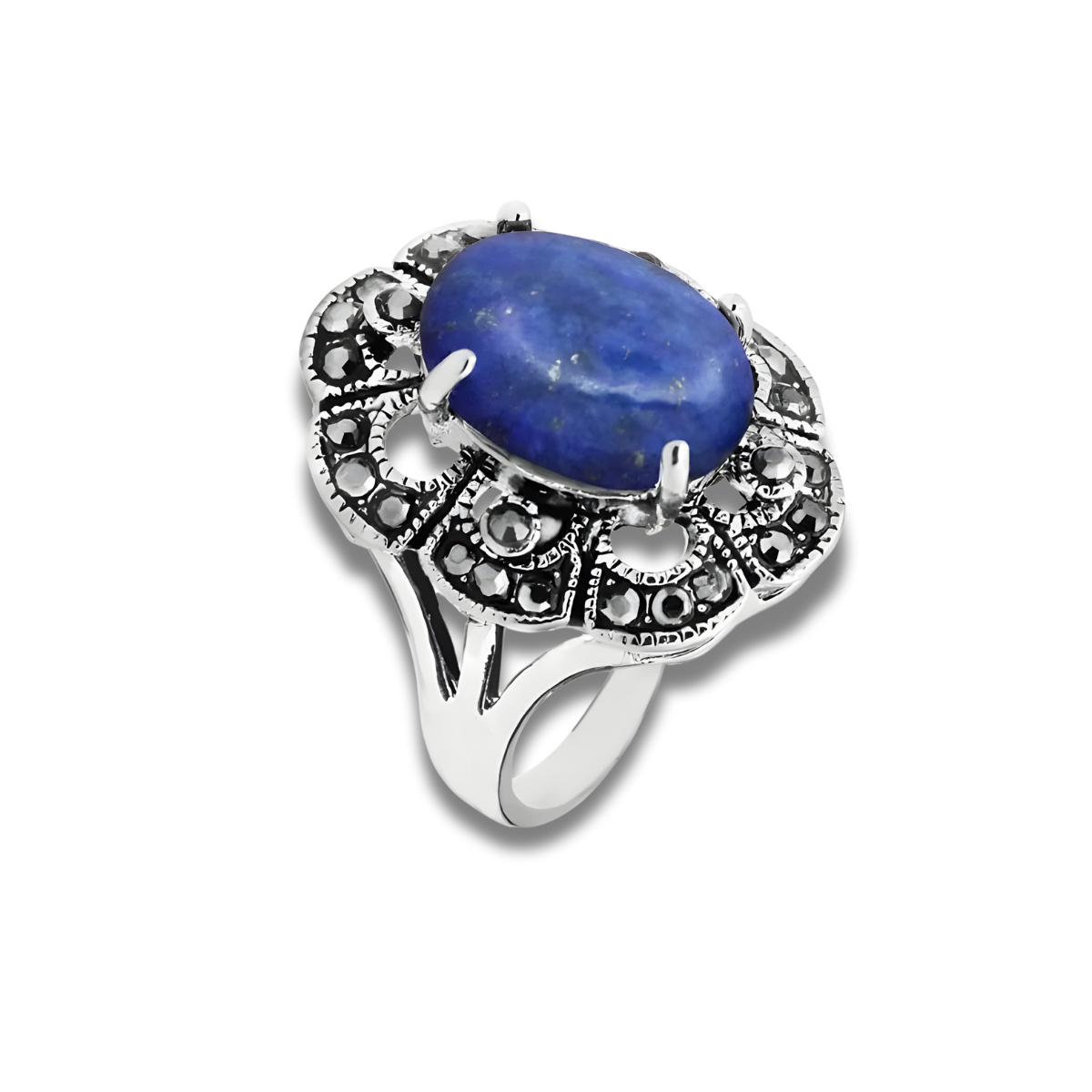 Bague Lapis - Étoile Bleue