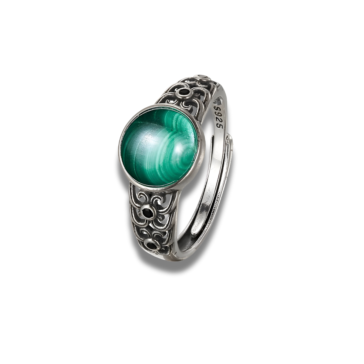 Bague Malachite - Essence de Terre