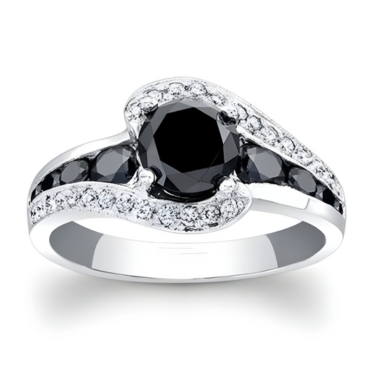 Bague Obsidienne - Nocturne Pure