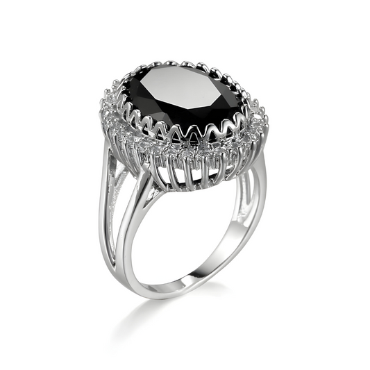 Bague Obsidienne - Songe d’Ombre