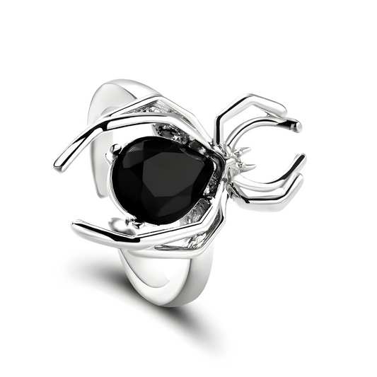 Bague Onyx - Gemme Noire