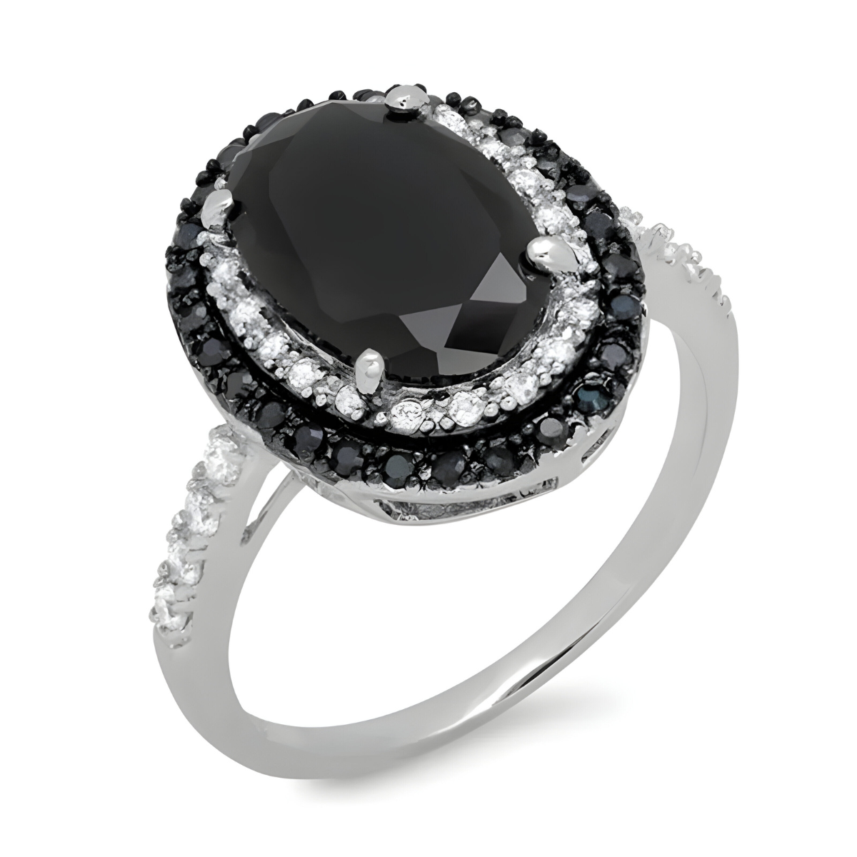 Bague Onyx - Noir Éternel