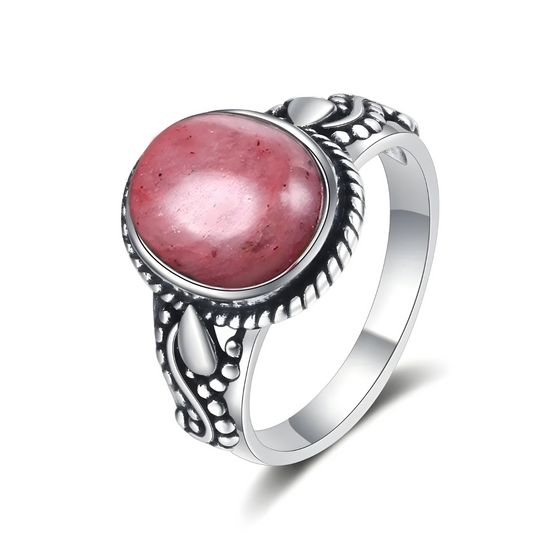 Bague Rhodochrosite - Essence Rosée