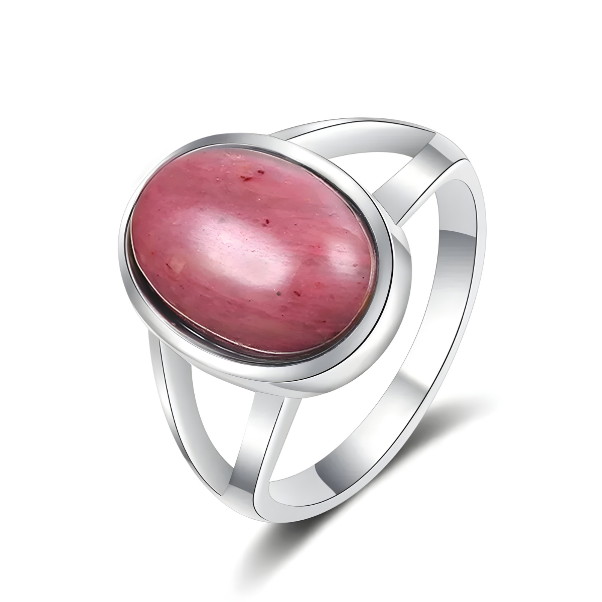 Bague Rhodochrosite - Pierre de L’Aube