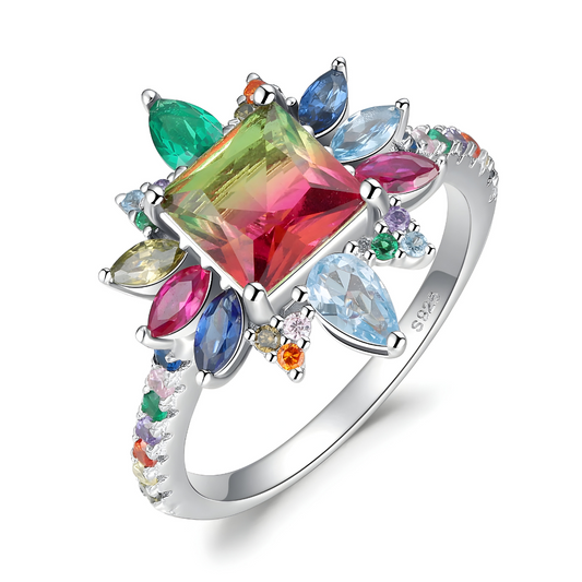 Bague Tourmaline - Éclat Tropical