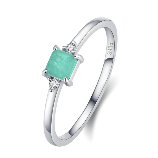 Bague Tourmaline - Reflet de Vie argent