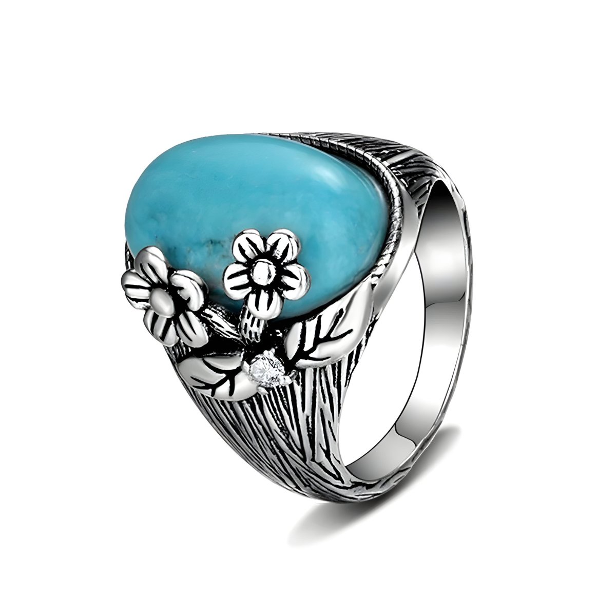 Bague Turquoise - Bleu Mystique