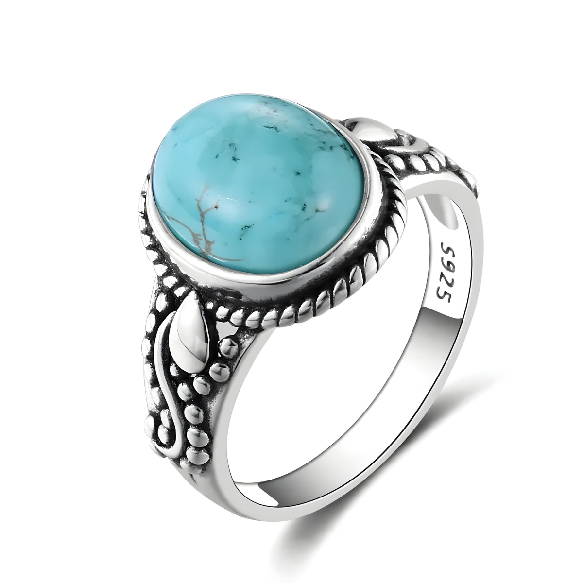 Bague Turquoise - Reflet Bleu