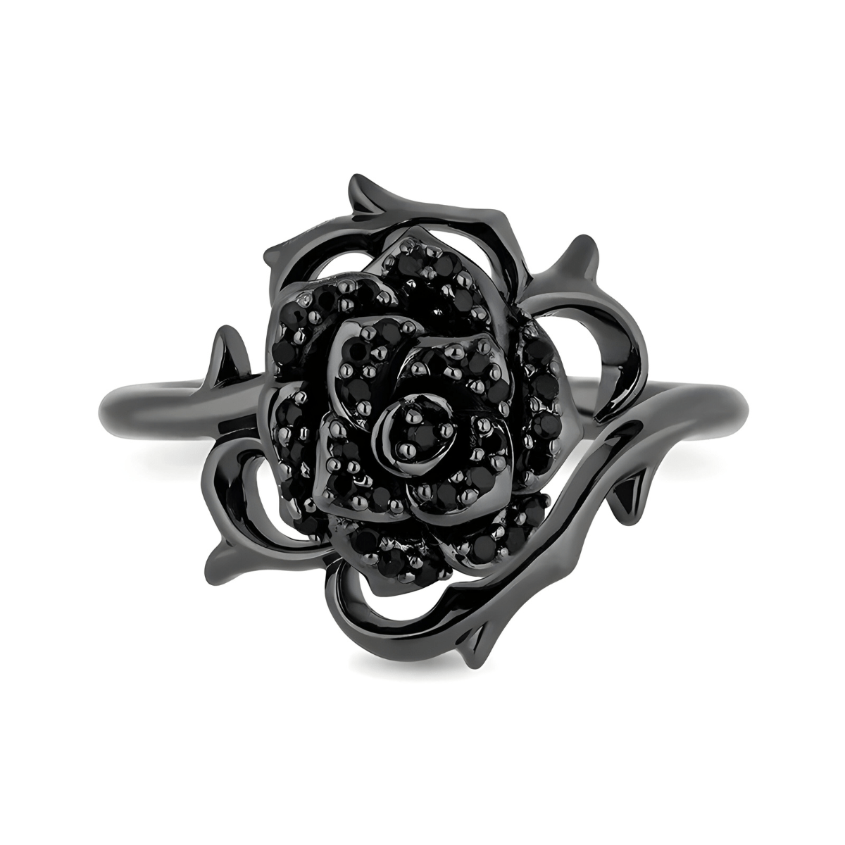 Bague Onyx Noire - Sérénité Sombre