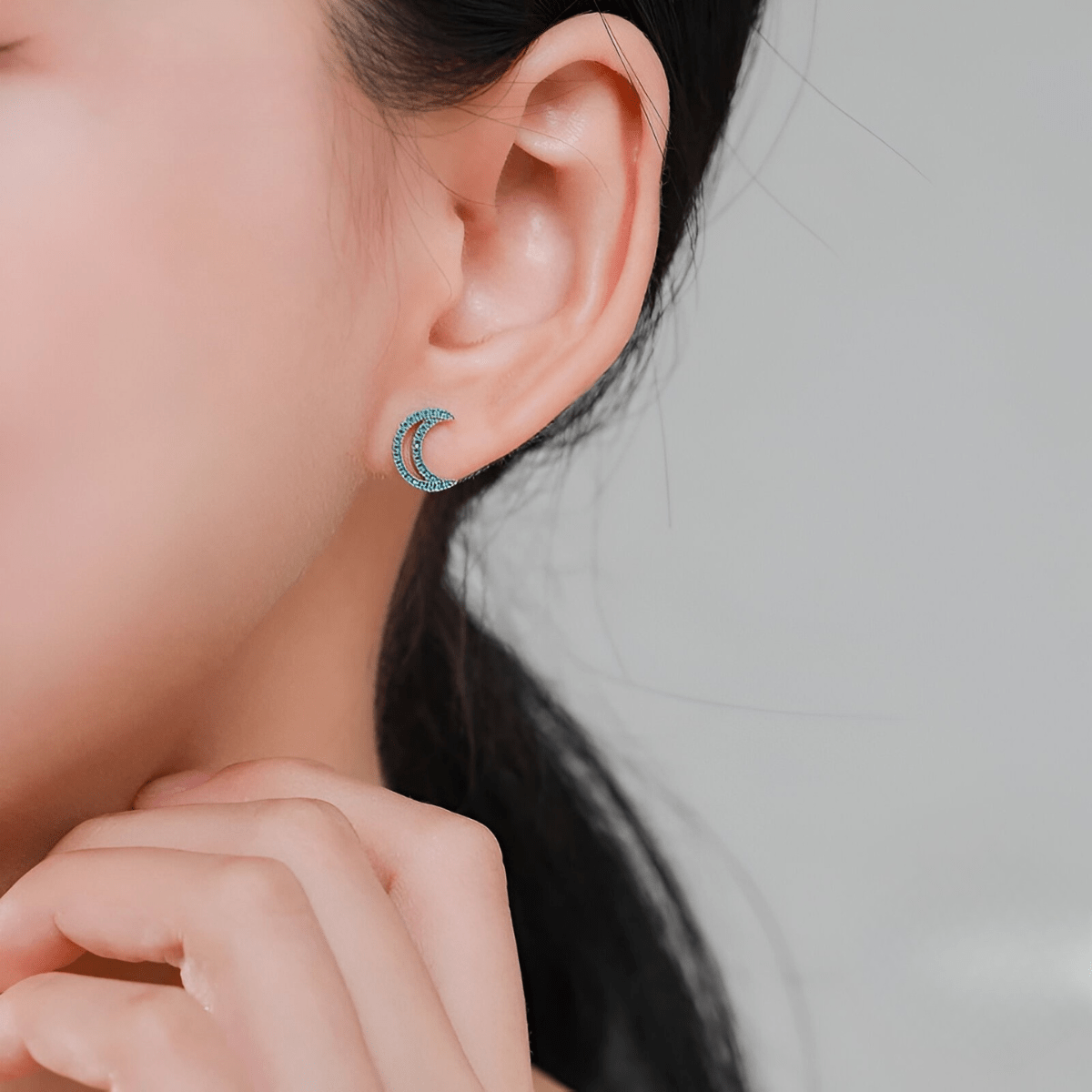Boucles d'oreilles Turquoise - Cœur de Lagon
