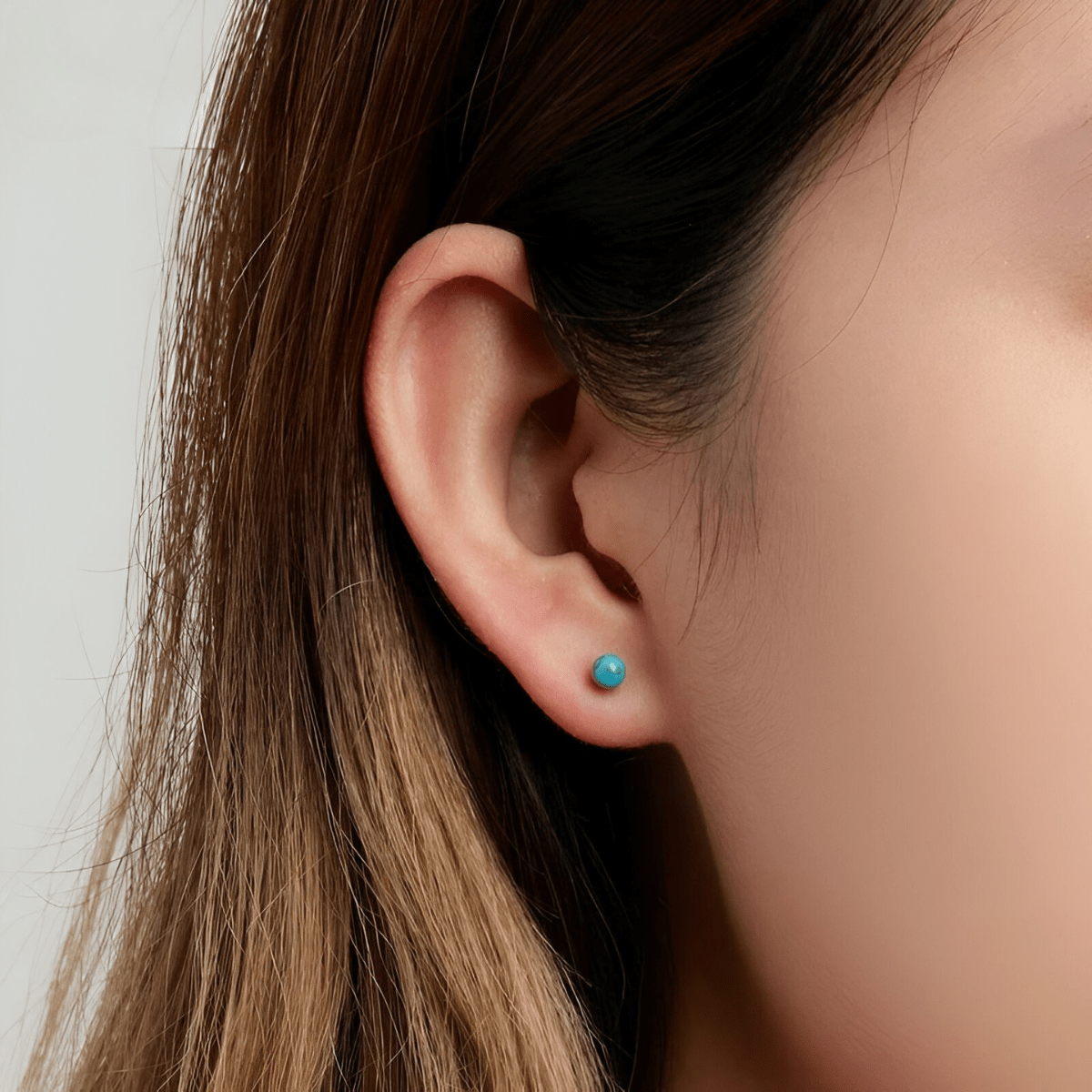 Boucles d'oreilles Turquoise - Pierre des Cieux