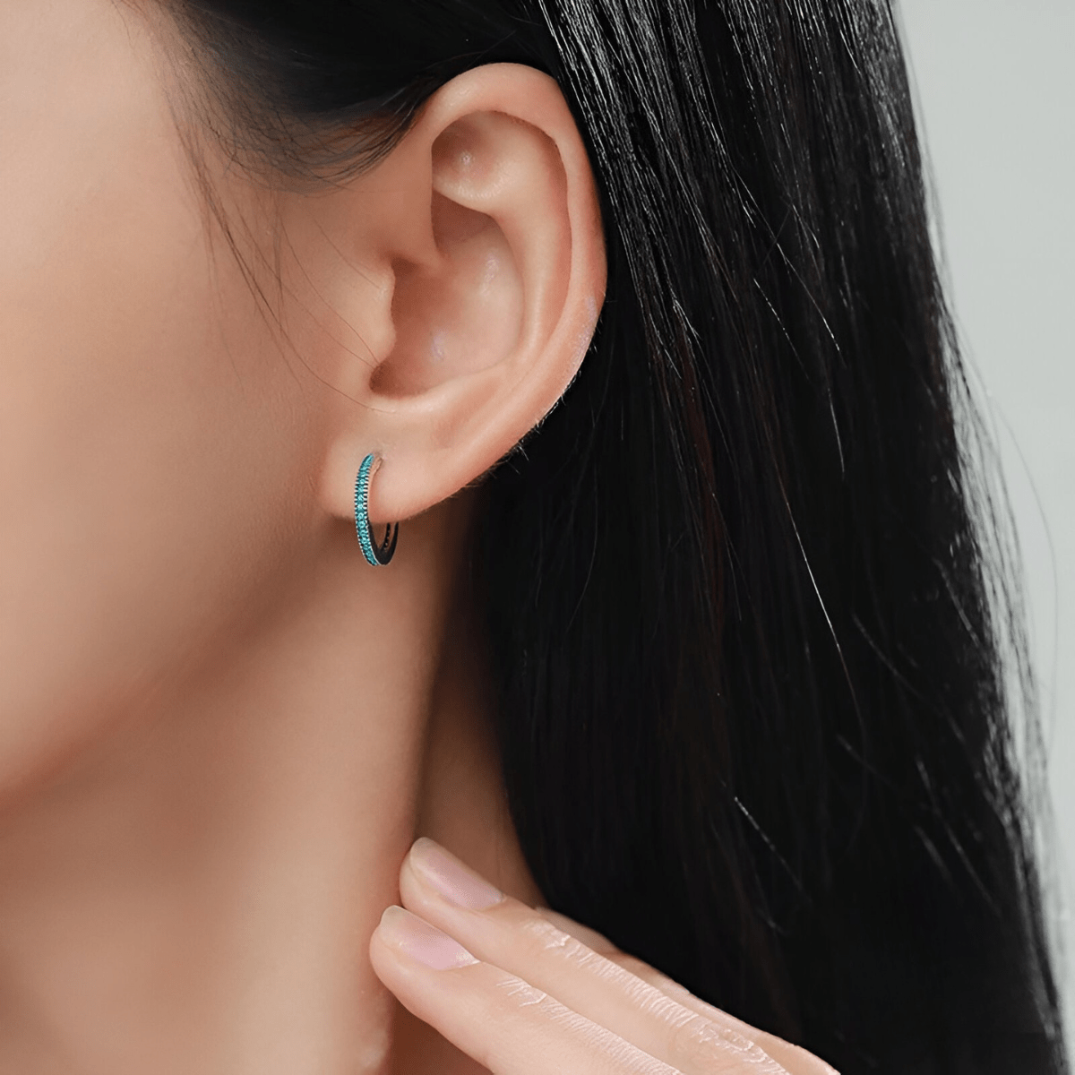 Boucles d'oreilles Turquoise - Reflets d’Aigue
