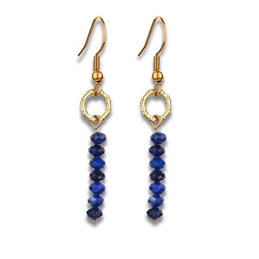 Boucles d'oreilles Lapis Lazuli - Éclat de Lapis