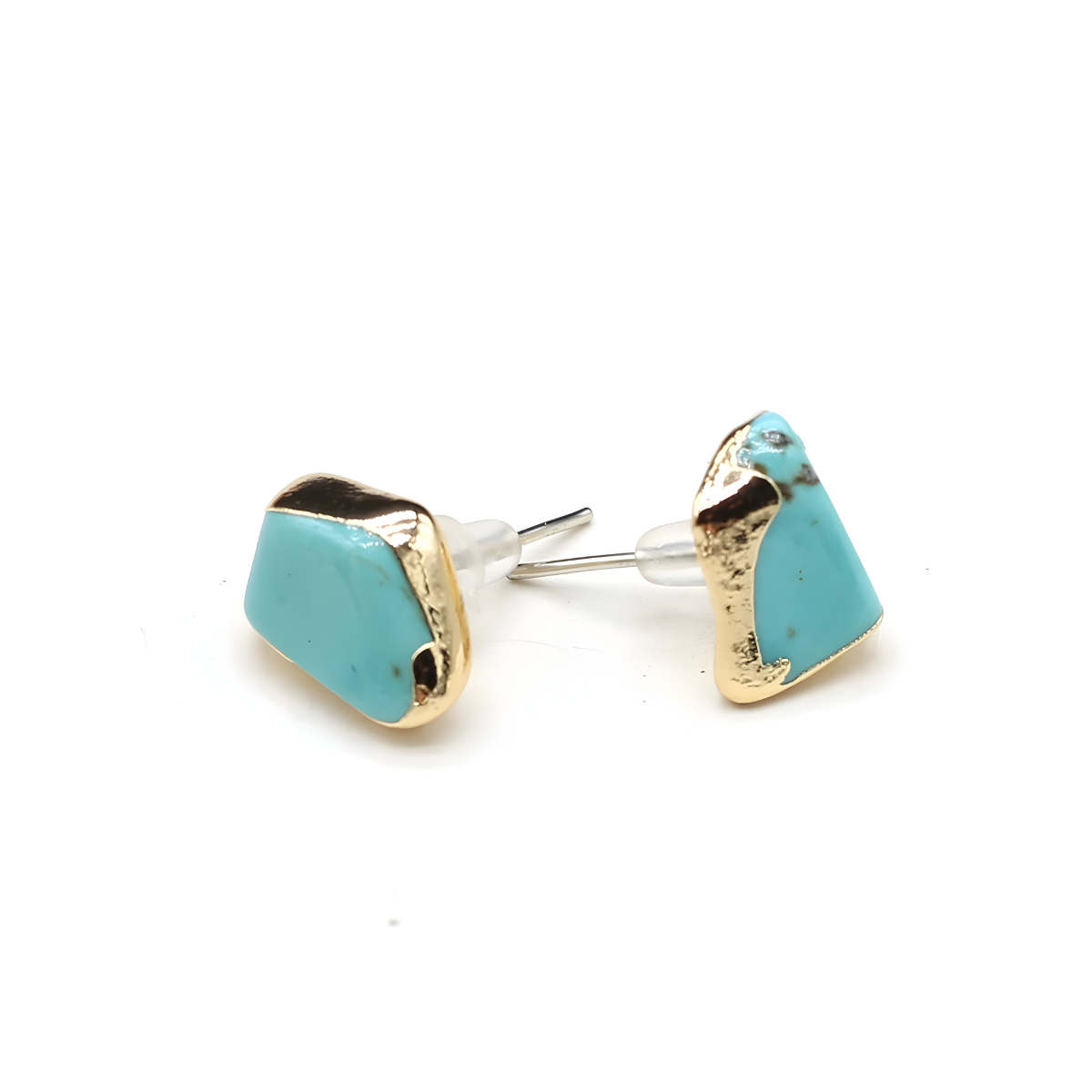 Boucles d'oreilles Turquoise - Gouttes de Ciel