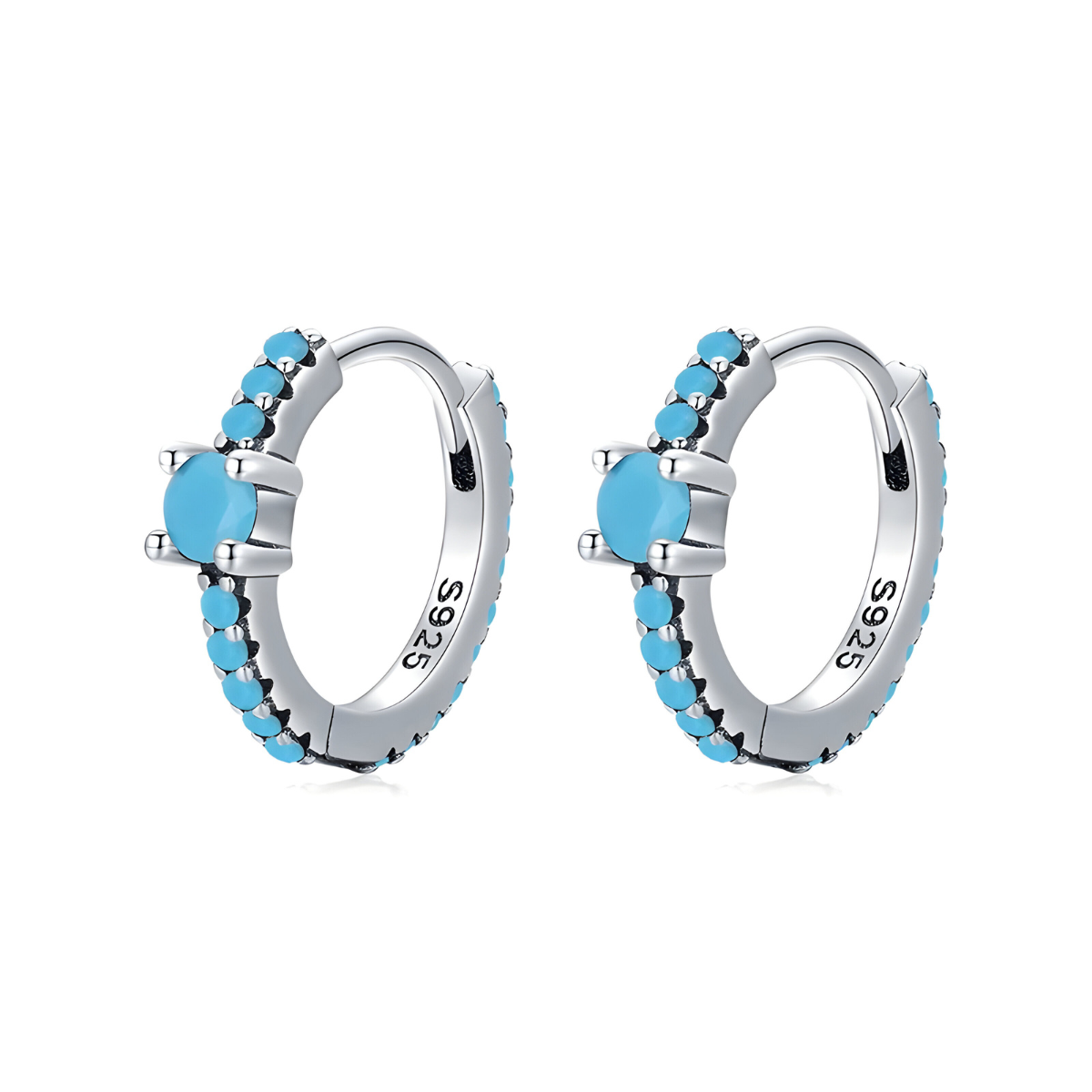 Boucles d'oreilles Turquoise - Vibration Marine