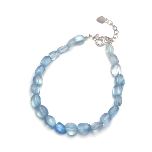 Bracelet Aigue Marine - Voile d’Azur